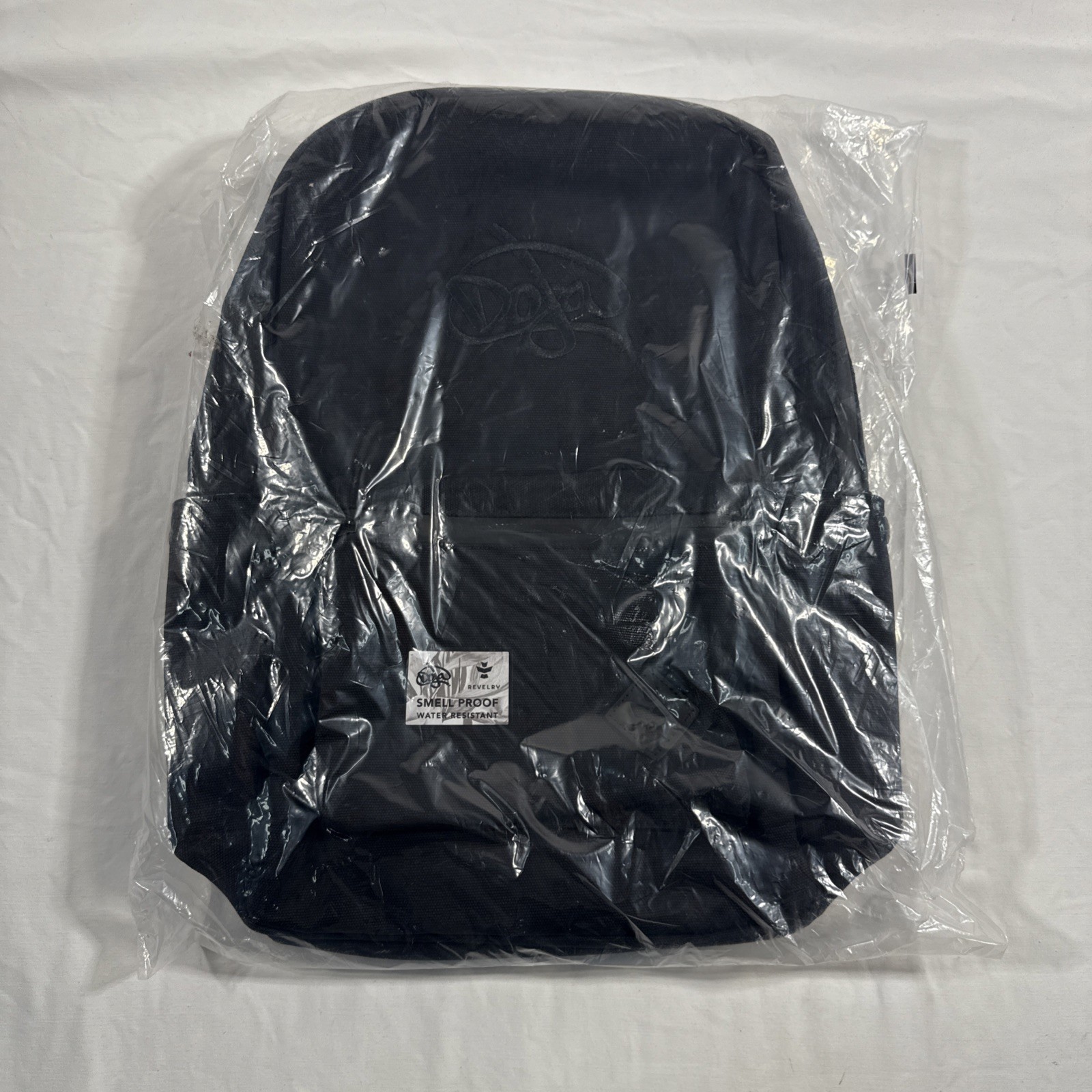 Doja X Revelry Smell Proof Water Resistant Backpack Black New With Tags