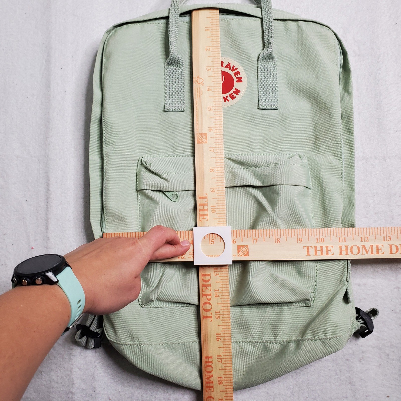 Fjallraven Unisex Kanken Laptop 15″ Backpack Mint Green Classic 23510 OS
