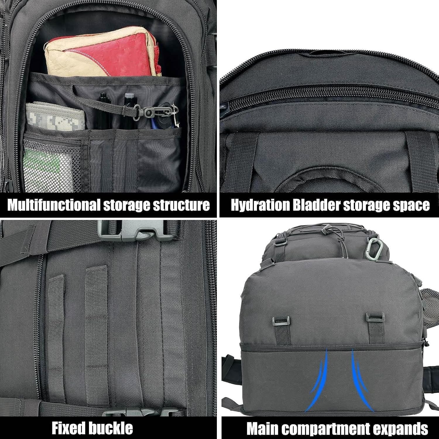 Tactical Backpack Military Army Daypack