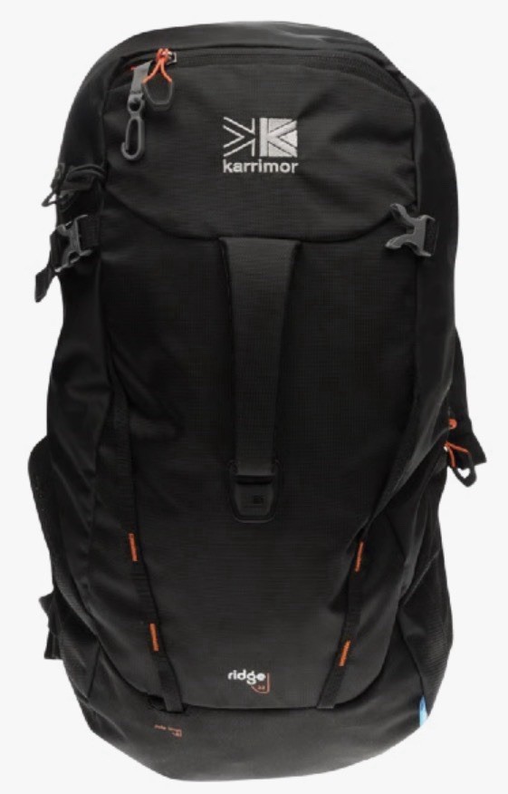 Karrimor Ridge 32L Backpack Hiking/Travel/Work/School Black FREE SHIPPING