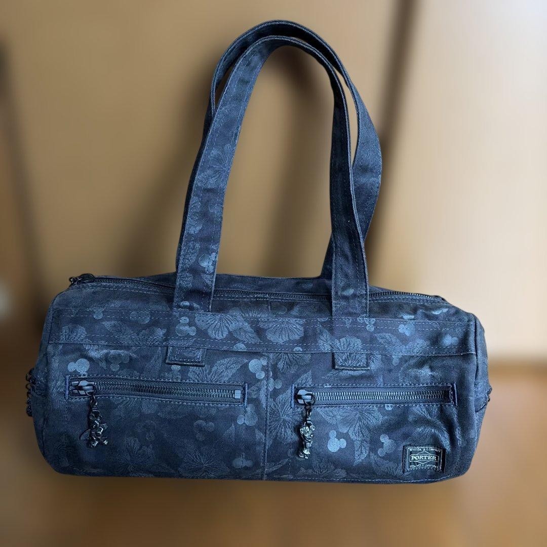 Porter Disney Aloha Bag Mini Boston Men Rare yoshida kaban Model Limited Edition