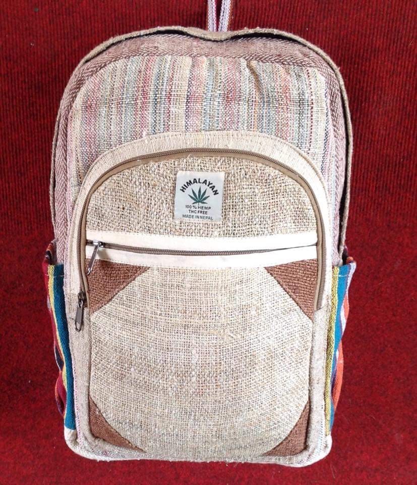 Pure Hemp 100% THC Free Backpack