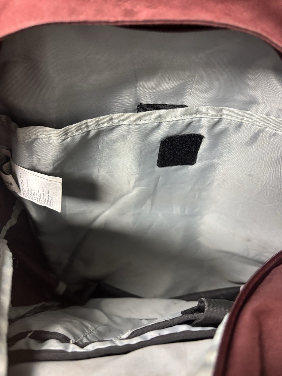 Timberland Backpack Bookbag Basic Bag Maroon Red