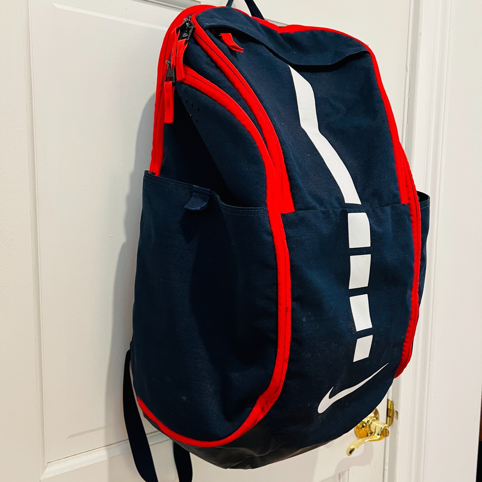 Nike Hoops Elite Pro Backpack Blue Red BA5554-414