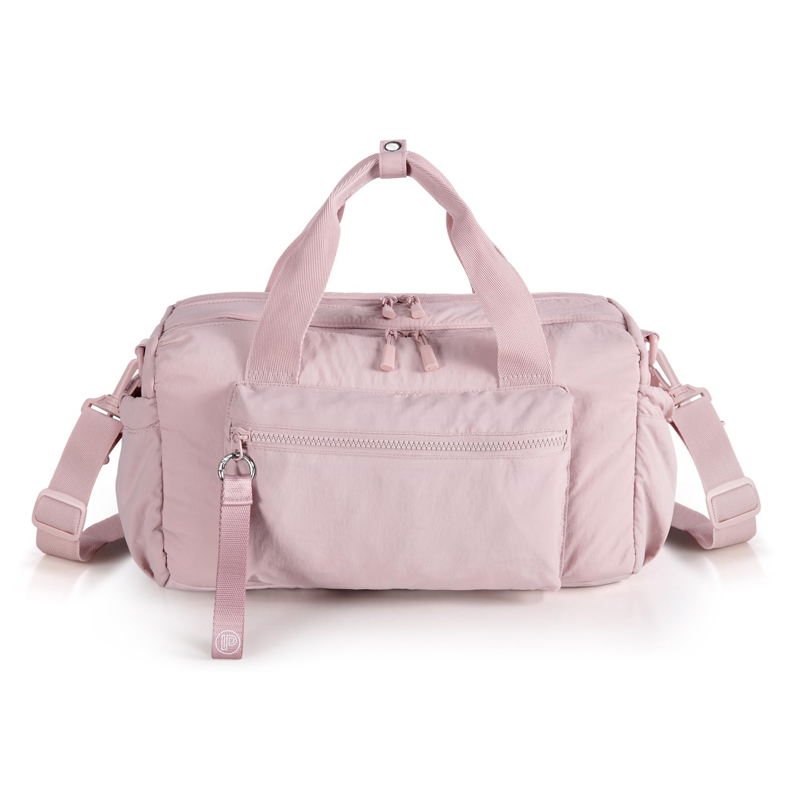 Small Gym Bag For Women Mini Duffle Bag 12L Wet Compartment Weekender Pink