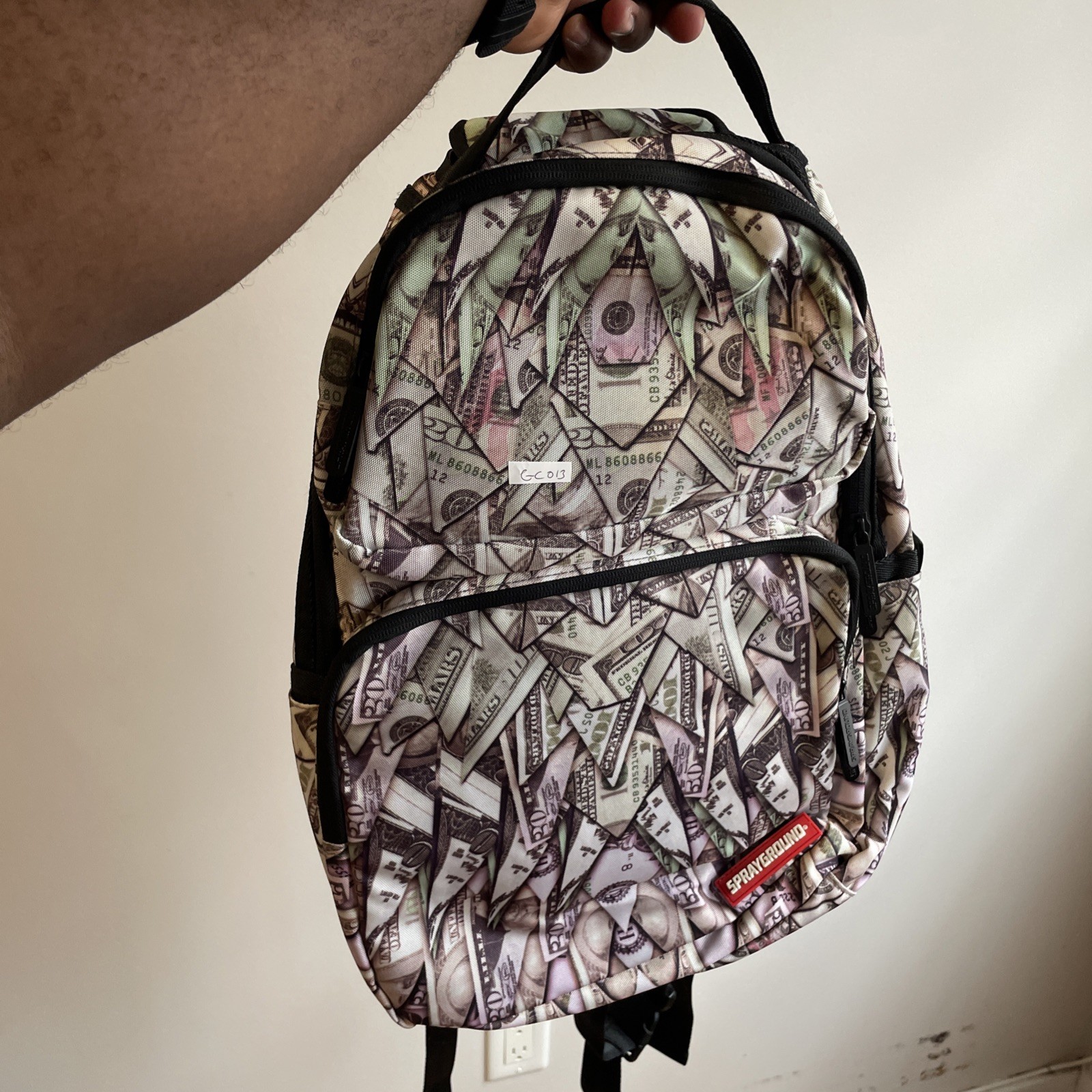 Sprayground | Unisex Back Pack | Money Covered | New