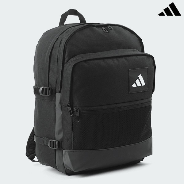 adidas Utility Multi-Pocket Backpack Unisex Casual Lifestyle Bag Black JM7146