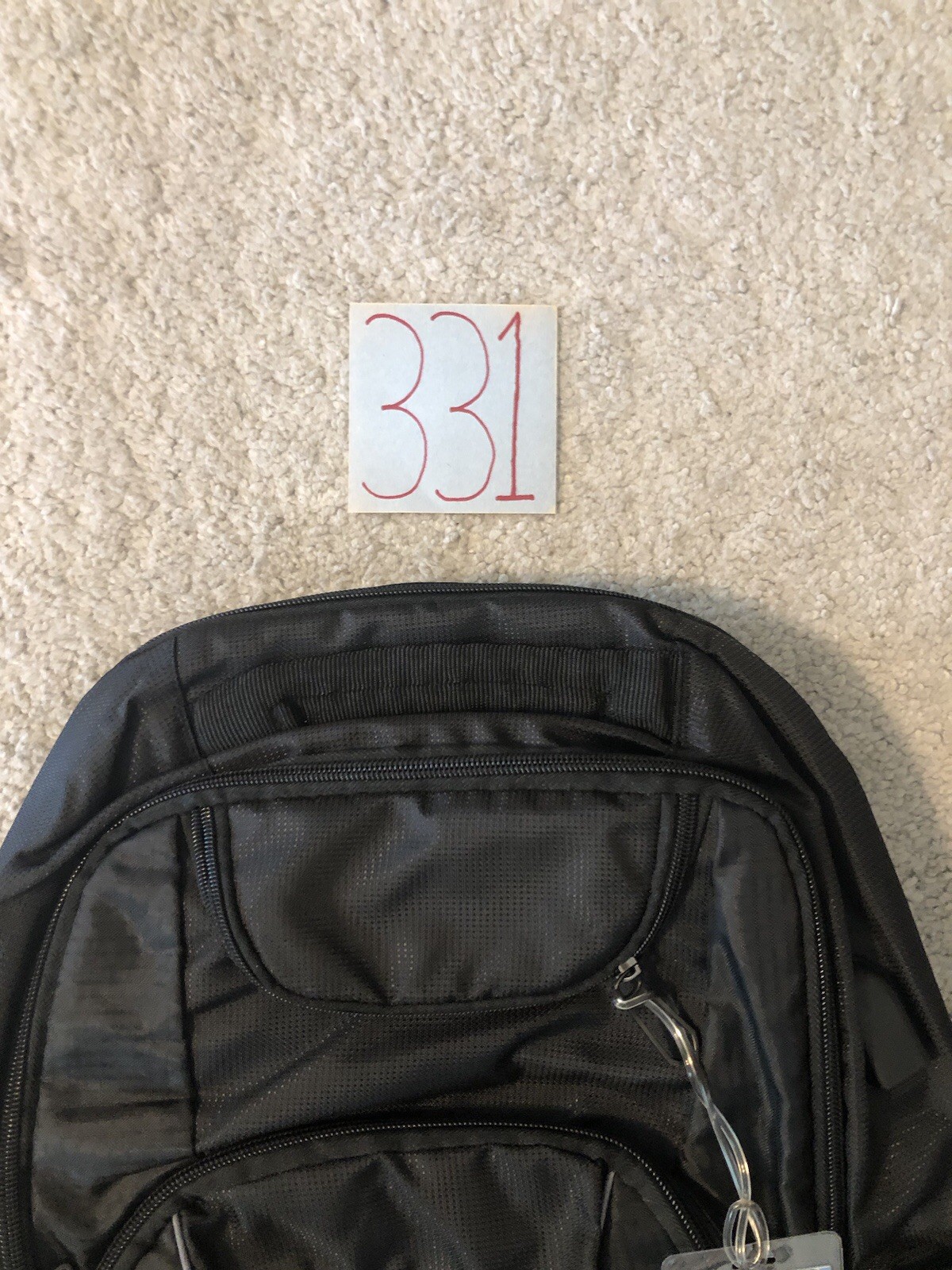 Leed’s Checkmate Union Pacific Railroad Embroidered Black Corporate Backpack