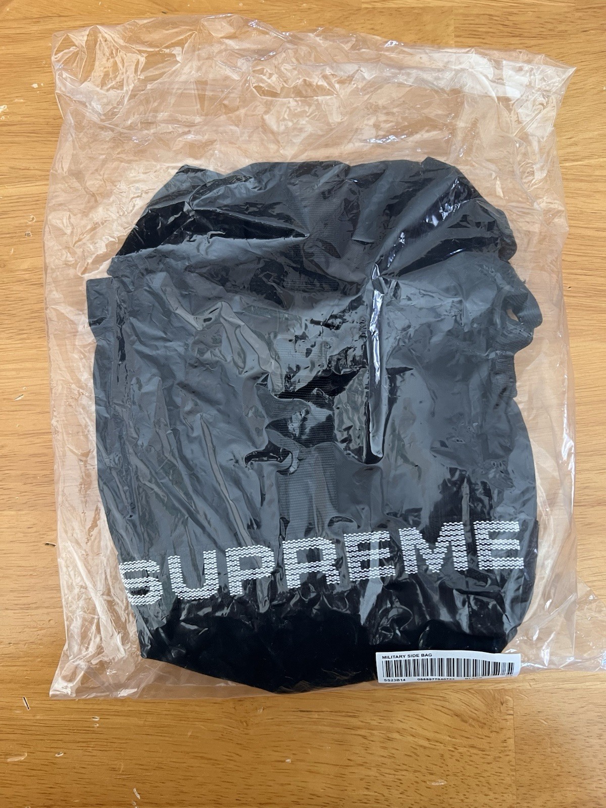 Supreme SS23 Military Field Side Bag Black
