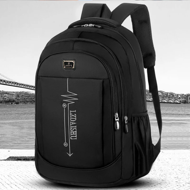 Business casual backpack for men, laptop bag, large capacity travel bag, student