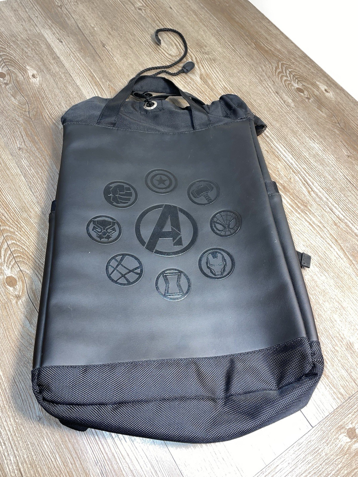 Avengers Marvel By Novelty Black Backpack – Rare