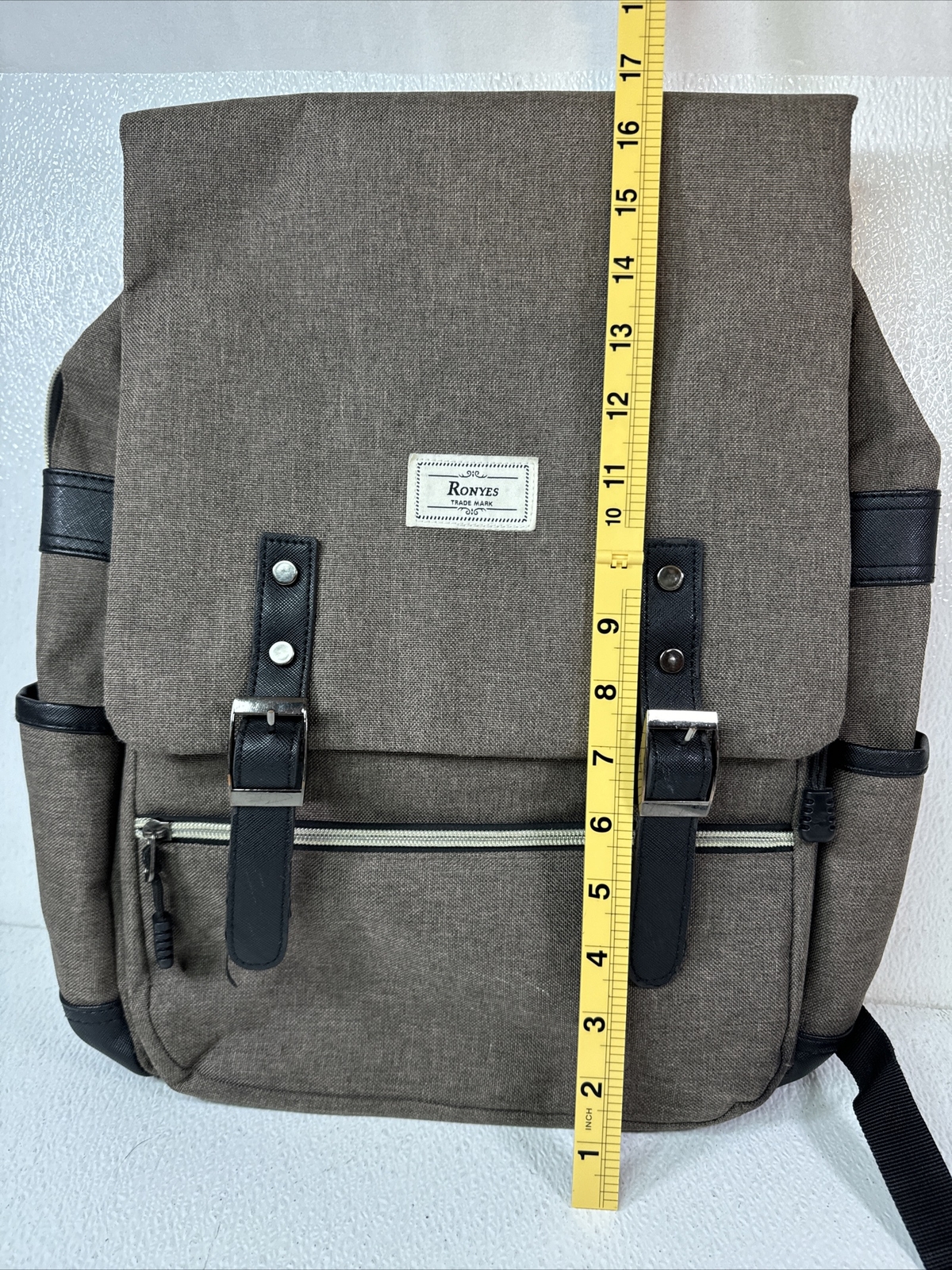 Ronyes Unisex 15″ Laptop Backpack with USB/Power Cable Port
