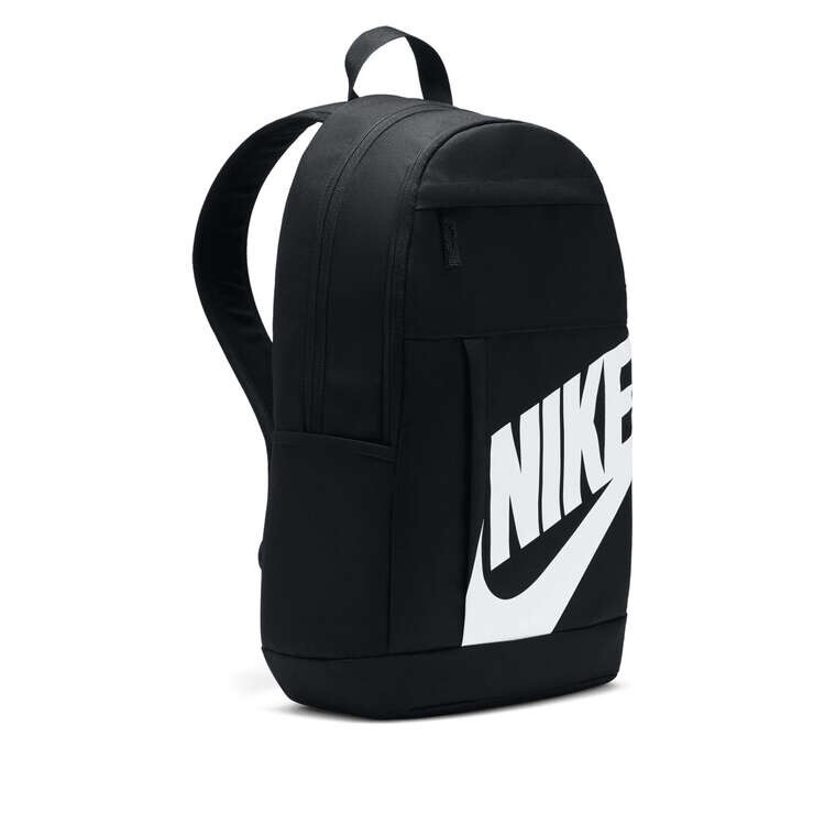 Nike Elemental 21L Backpack Black-White Swoosh Logo School/Work/Gym FREE SHIP