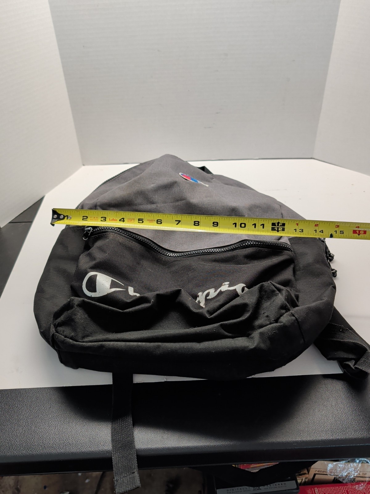 Champion Manuscript Athletic Multi-use Heather Gray & Black Canvas Backpack