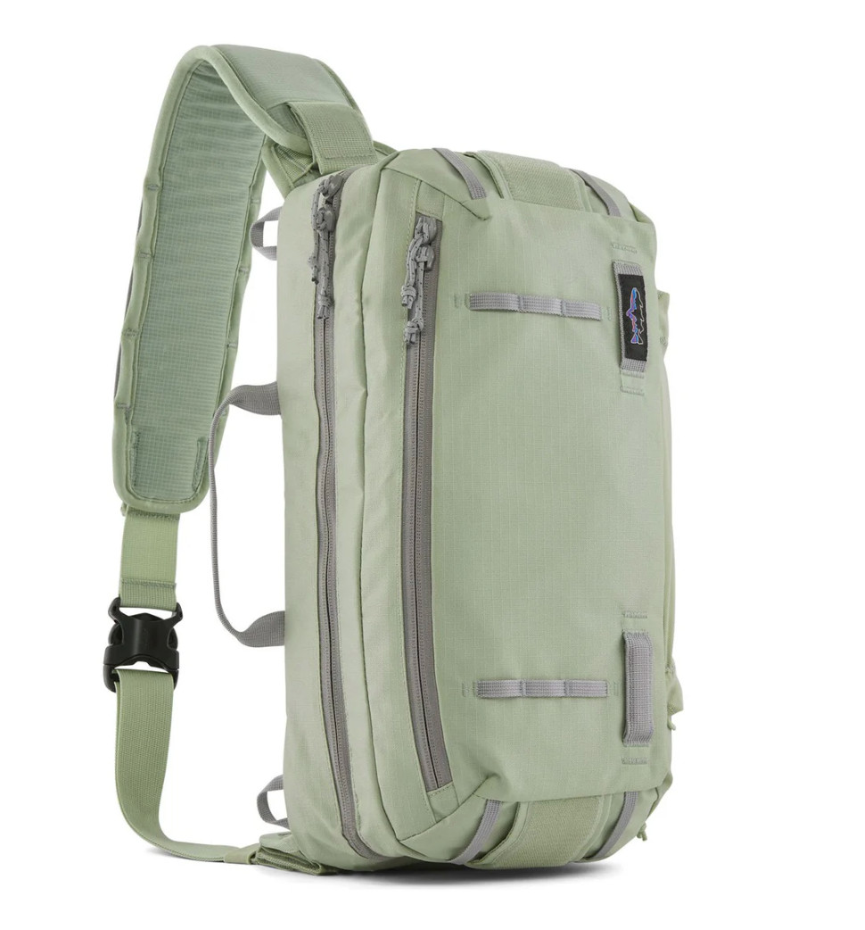 Patagonina Stealth Sling 10L in Salvia Green Water Resistant Ripstop One Size