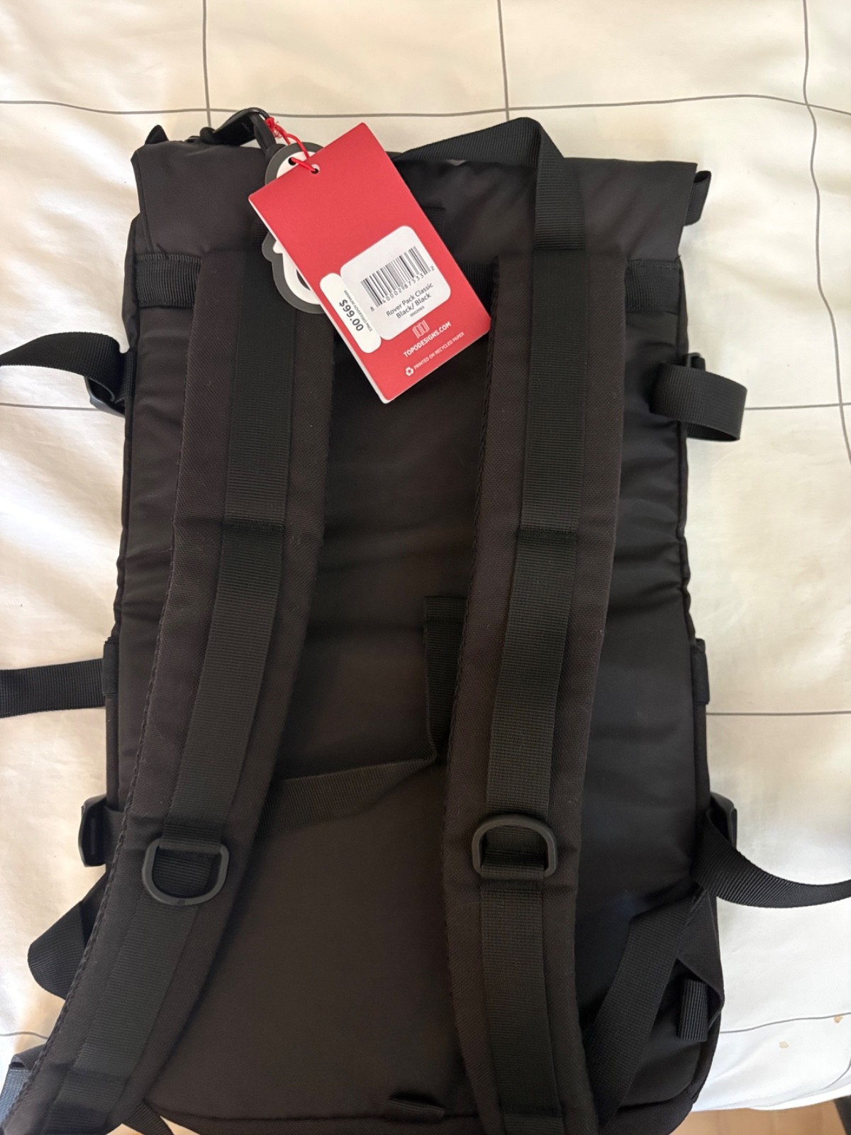 Topo Designs Rover Pack Classic – Black