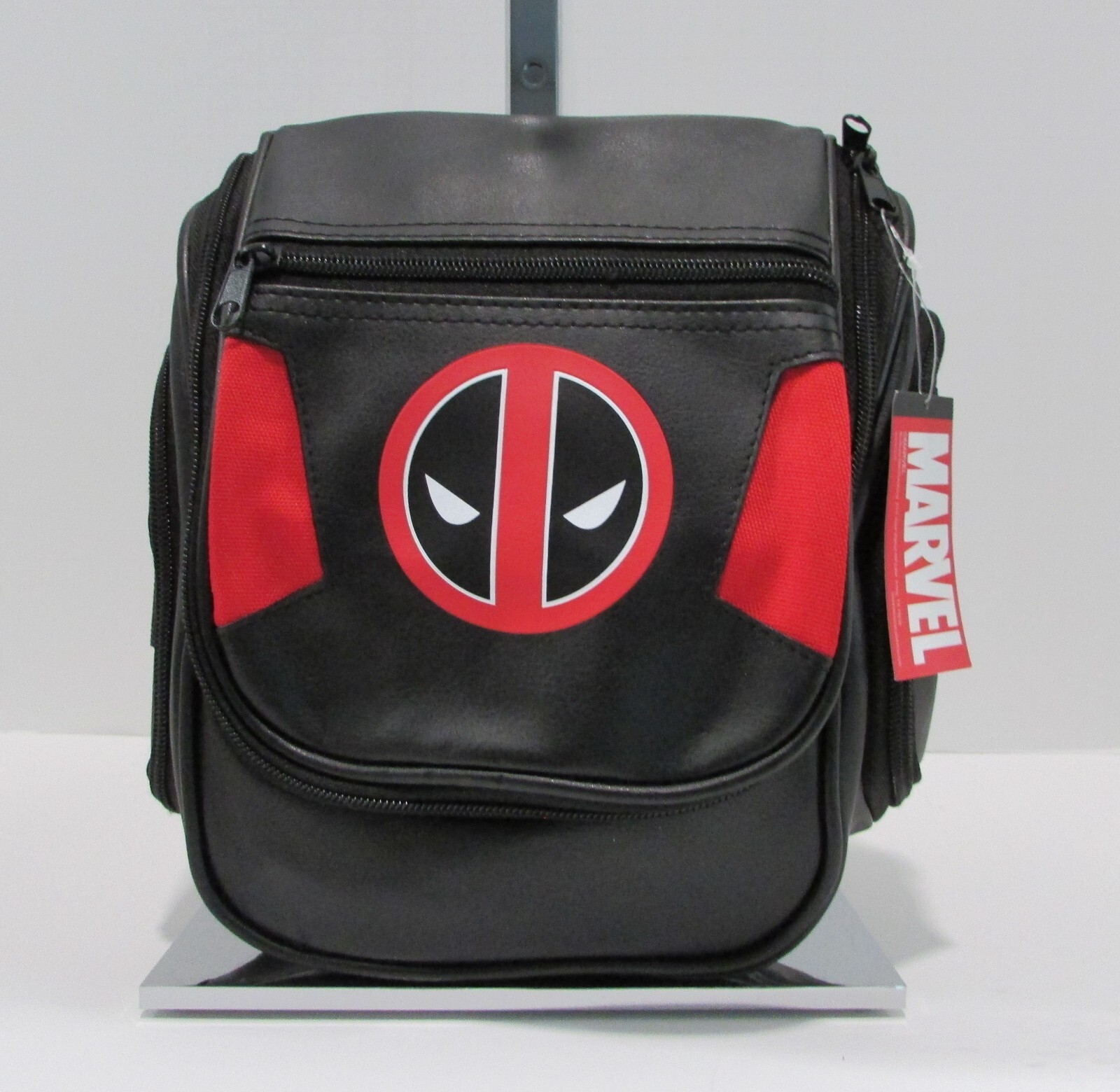 Marvel Deadpool Hanging Toiletry Bag Dopp Kit Travel School Deluxe RARE NWT