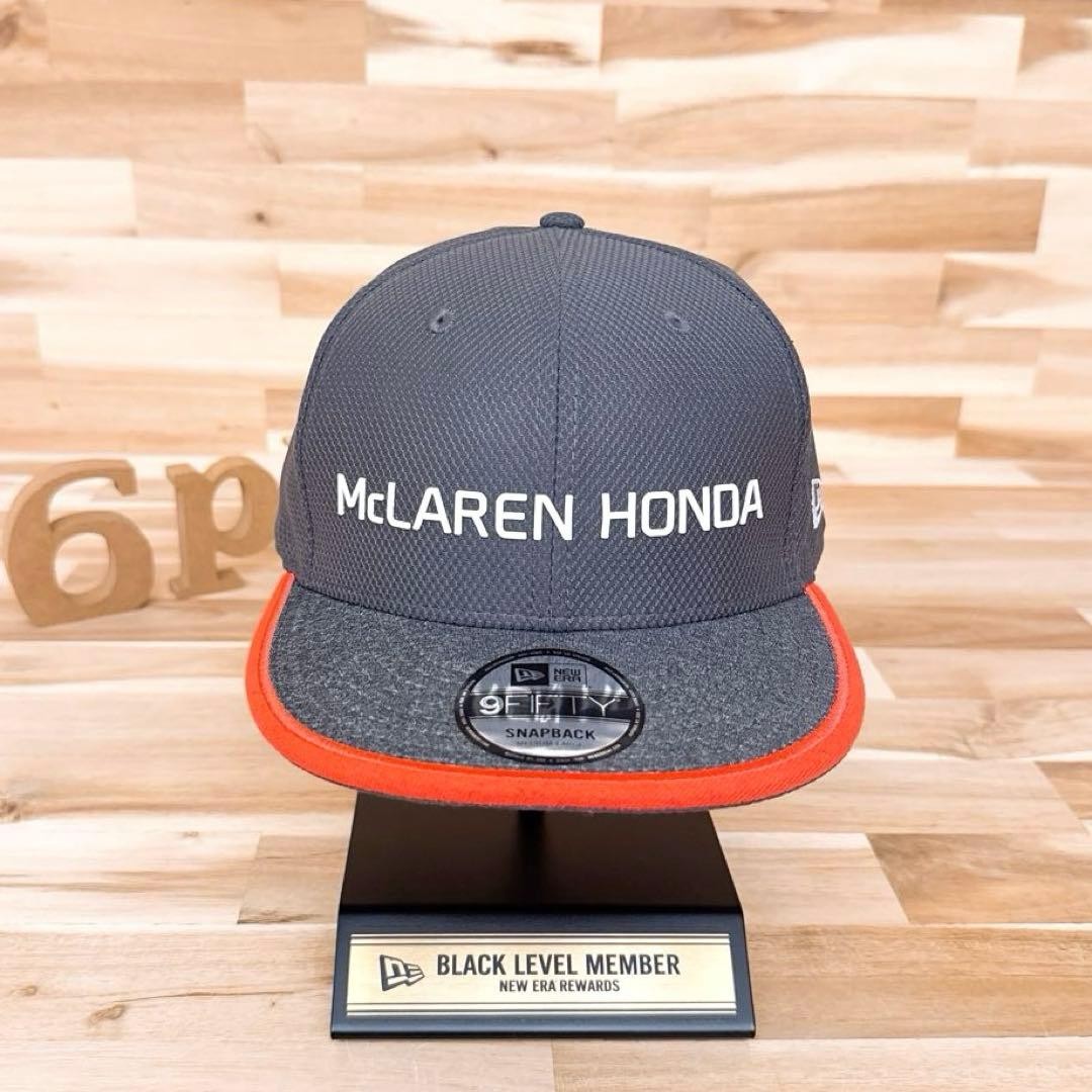 [New Era x Honda] Limited collaboration McLaren Cap F1 Circuit Gray