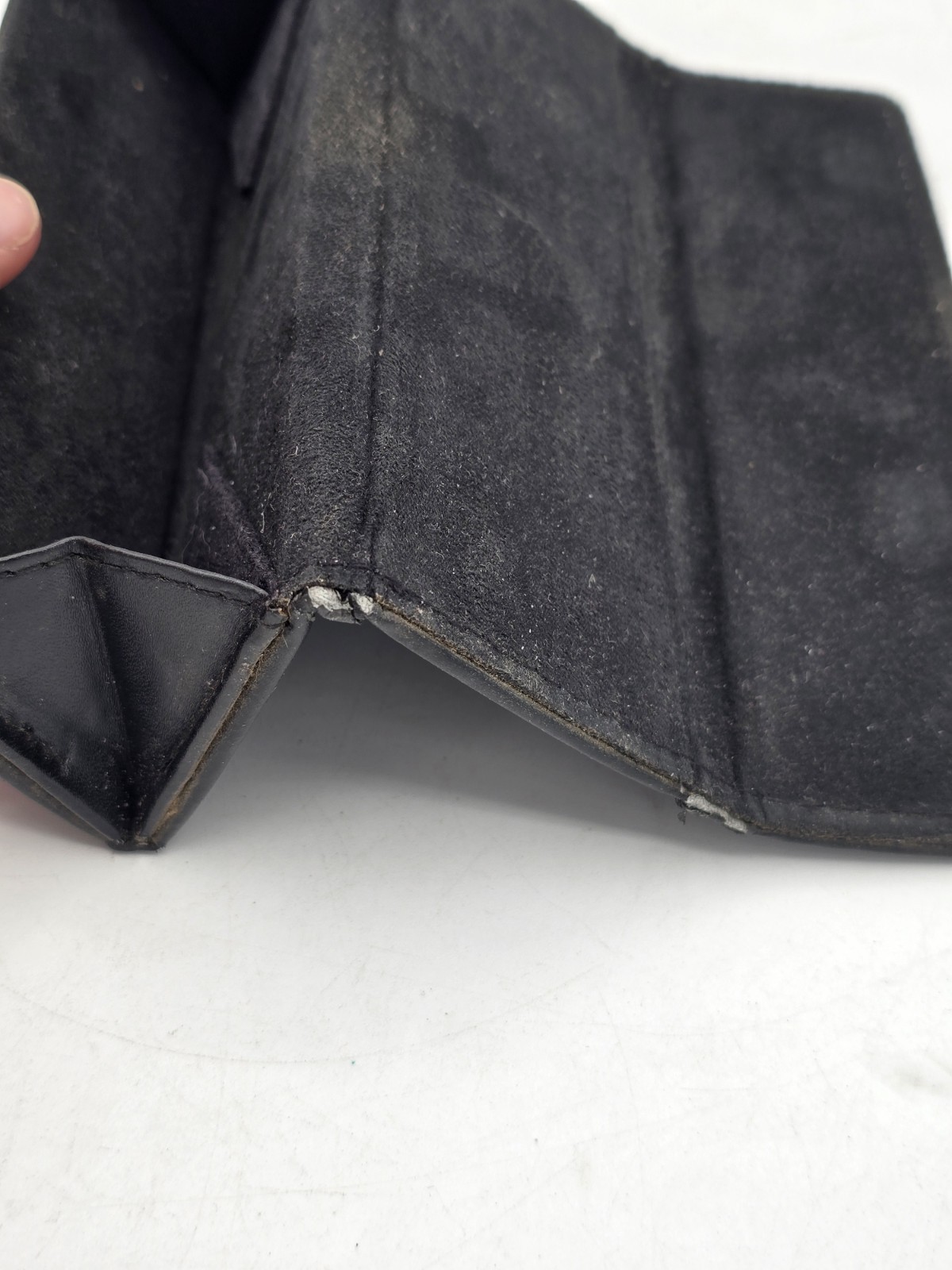 Tumi Glasses Case – Used – triangle fold up – 2000s