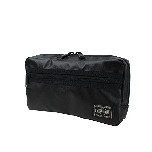 Yoshida Bag PORTER TACTICAL POUCH Black 654-07078 Made in JAPAN Polyester Nylon