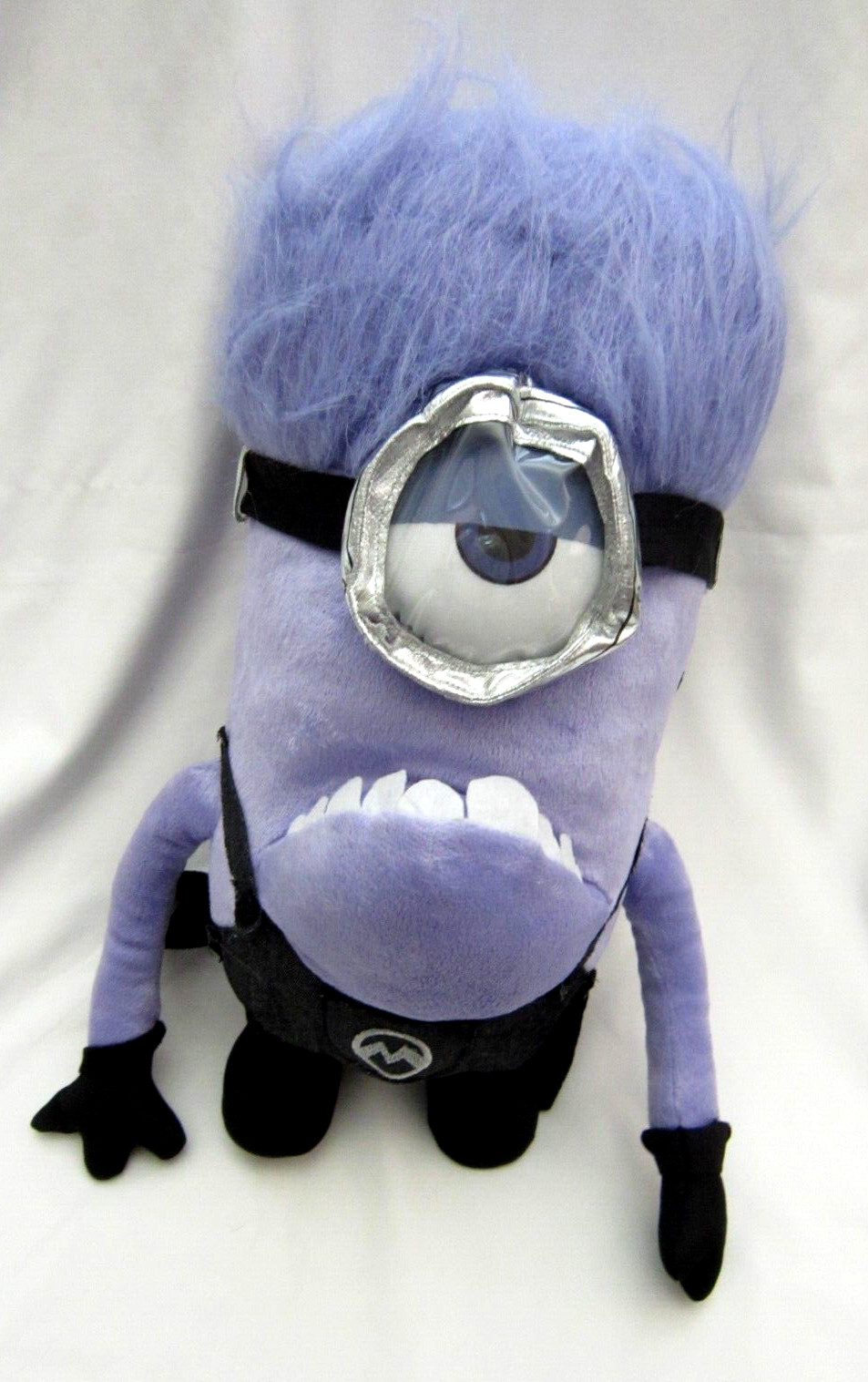 Despicable Me Minion Minions Evil One Eye 13″-18″ Plush Backpack Tote-New!