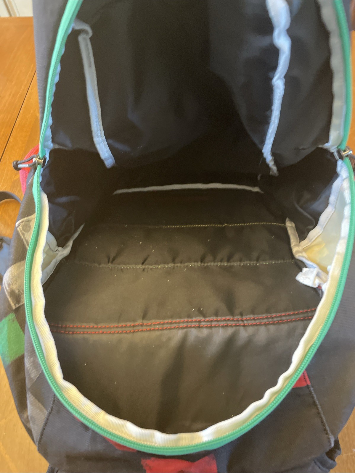 Quicksilver Graphic 80’s Style Backpack Colorful Book Bag School