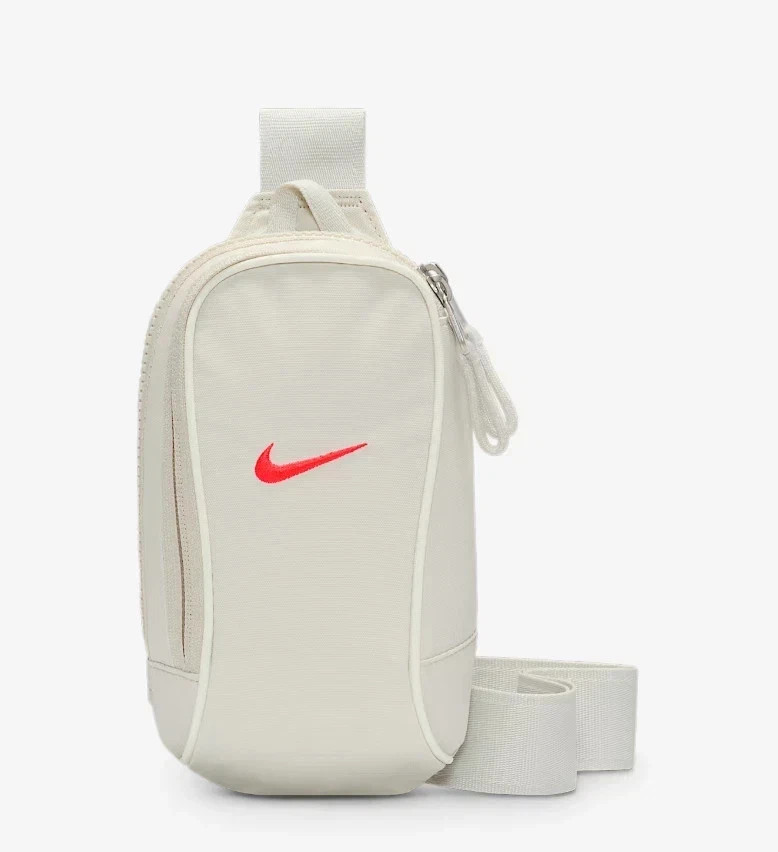 NWT Nike Sportswear Essentials Crossbody Bag 1L Light Bone DJ9794-072