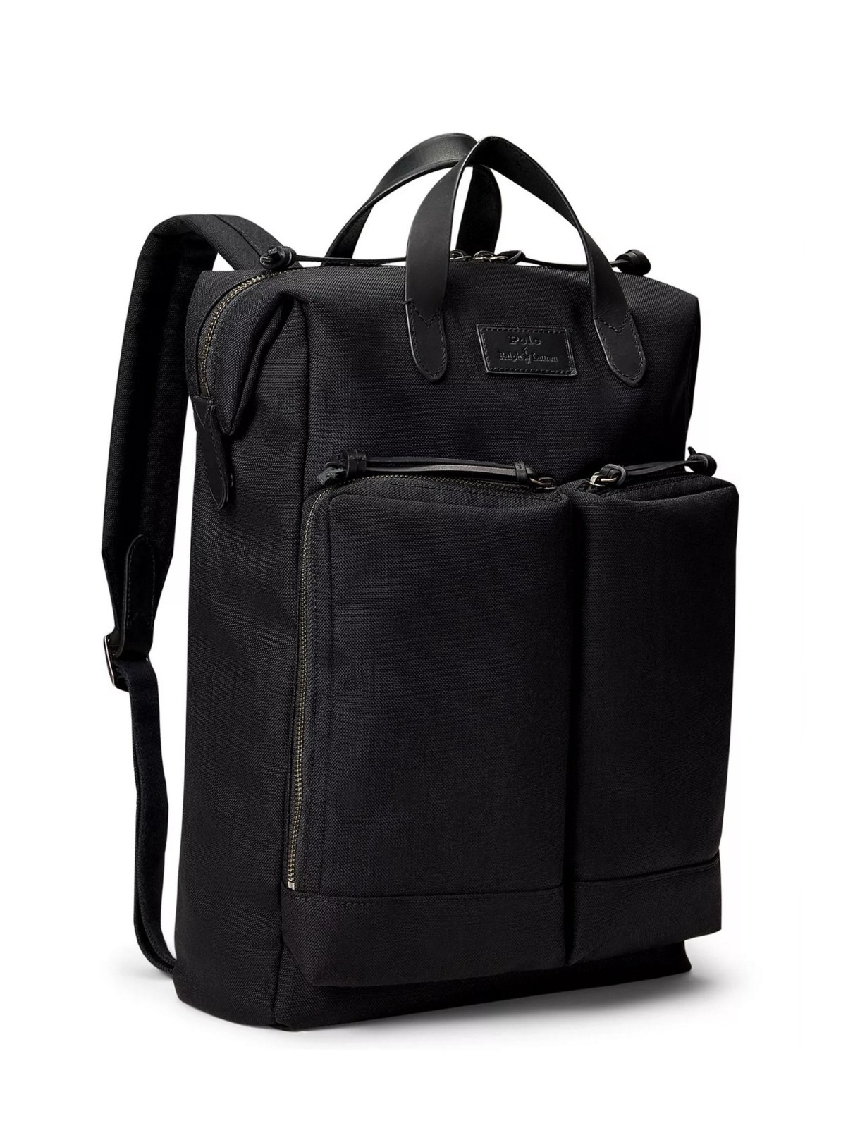 Polo Ralph Lauren Men’s Convertible Canvas Tote Backpack Black MSRP $228