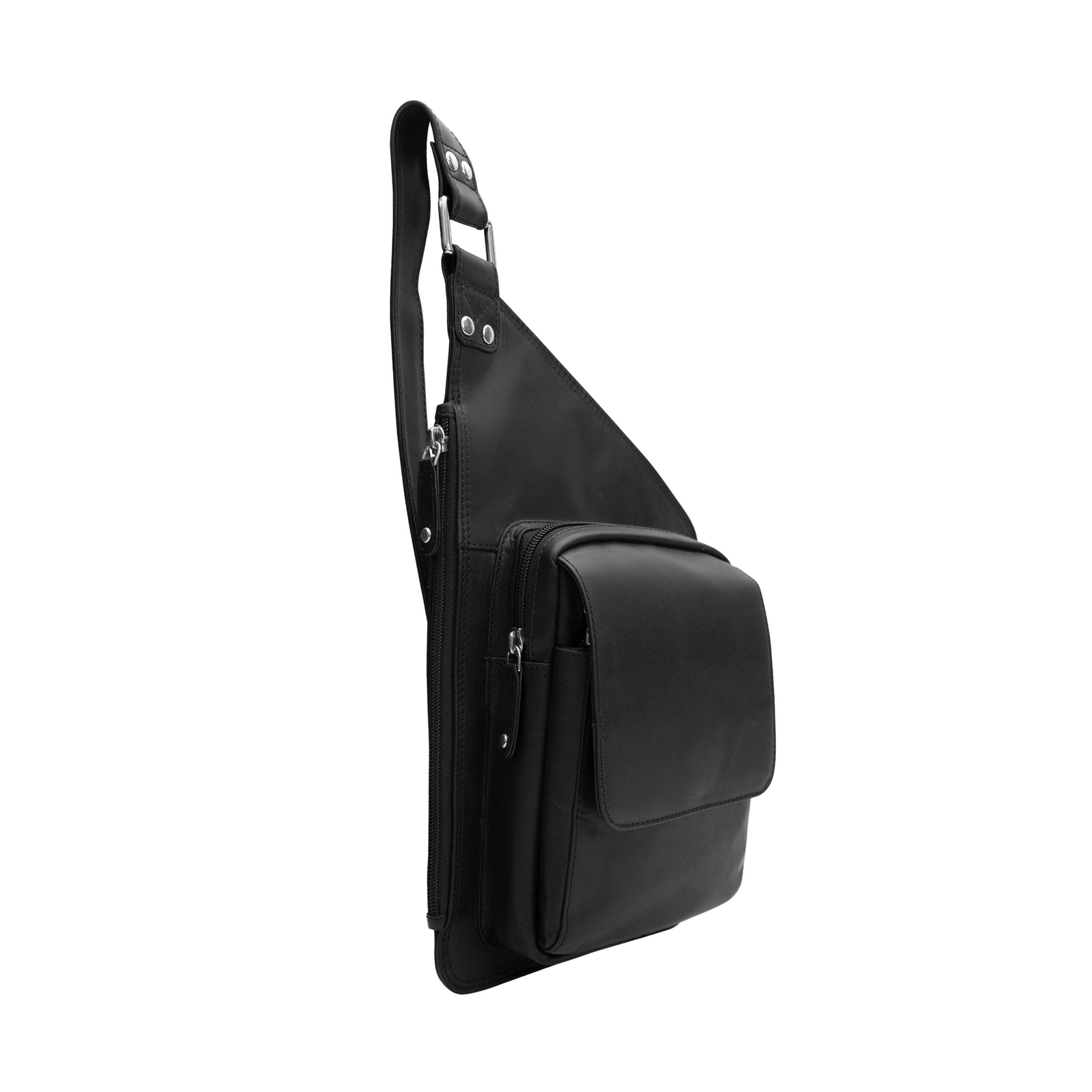 Cenzoni Fashions Men’s Genuine Leather Sling Crossbody Bag OPL15