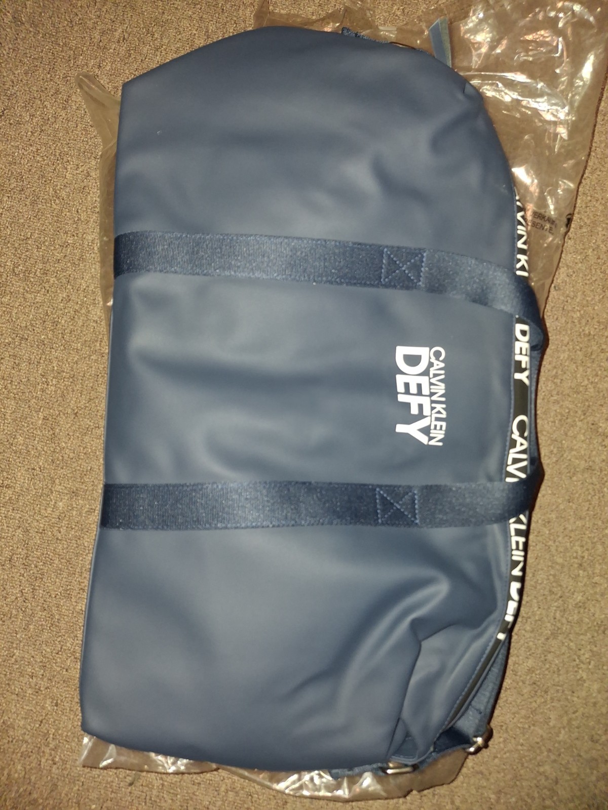 Calvin Klein Defy Weekend Bag Sac Mens Navy NWT!!