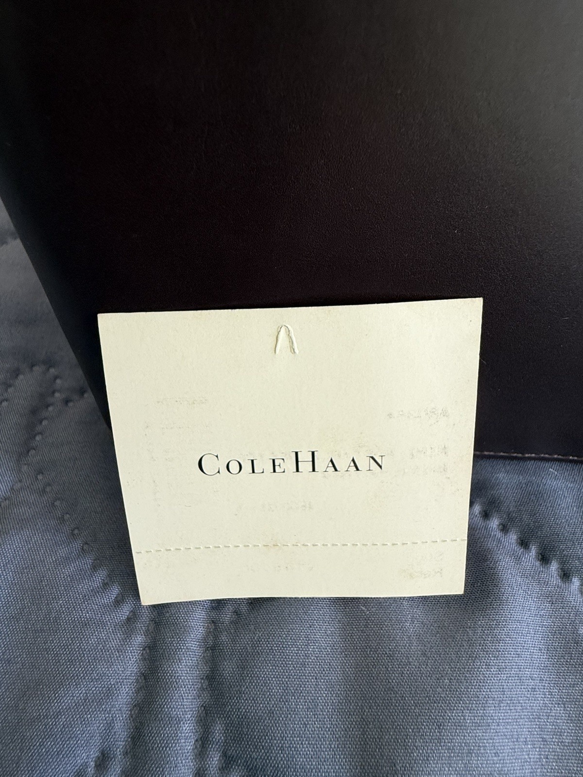 Cole Haan Zippered Case with original box