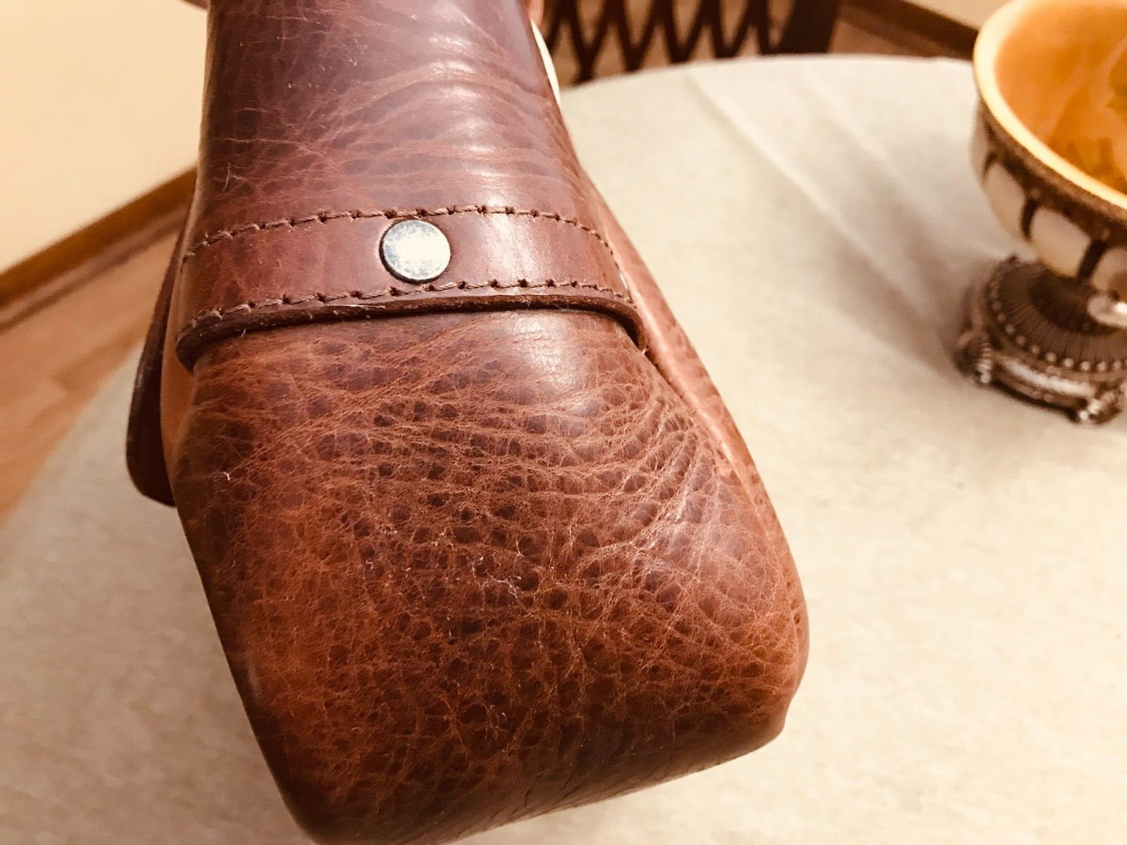 WILL LEATHER GOODS Saddle Leather Briefcase / Messenger Bag / Postal Bag – USA