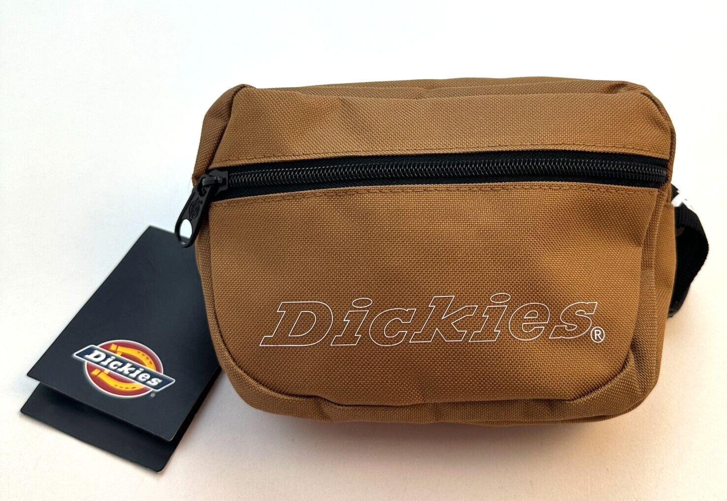 Dickies Logo Hipsack Bag Unisex Men’s Women’s 6″ x 9.25″ x 2.75″ Brown New