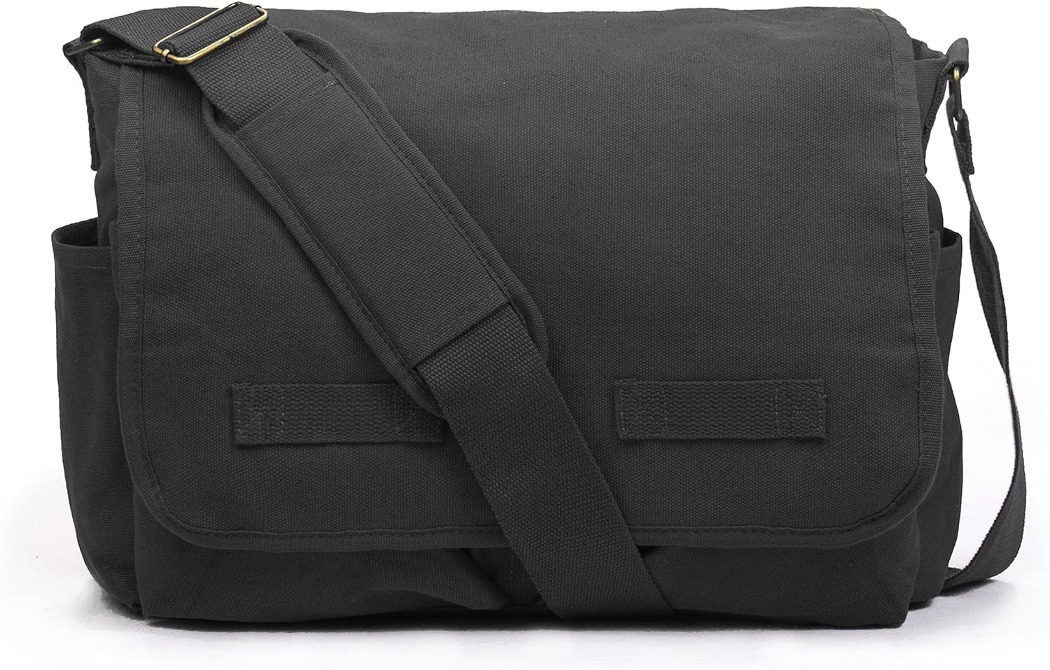 Classic Vintage Messenger Bag – Original Heavyweight Cotton Canvas Shoulder Bag