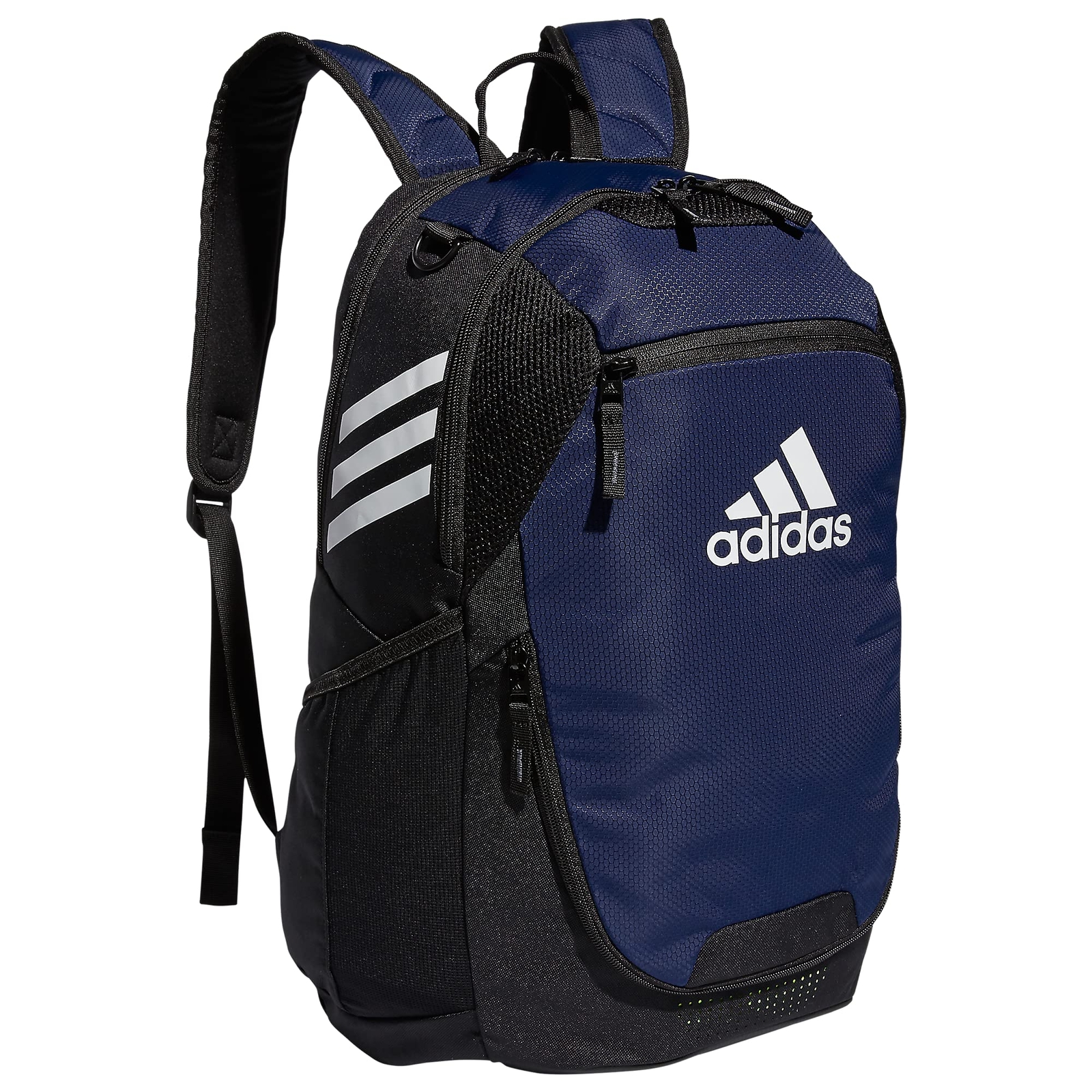 Adidas Team Navy Blue Backpack for Athletes Soccer Gym Durable Water Resistant