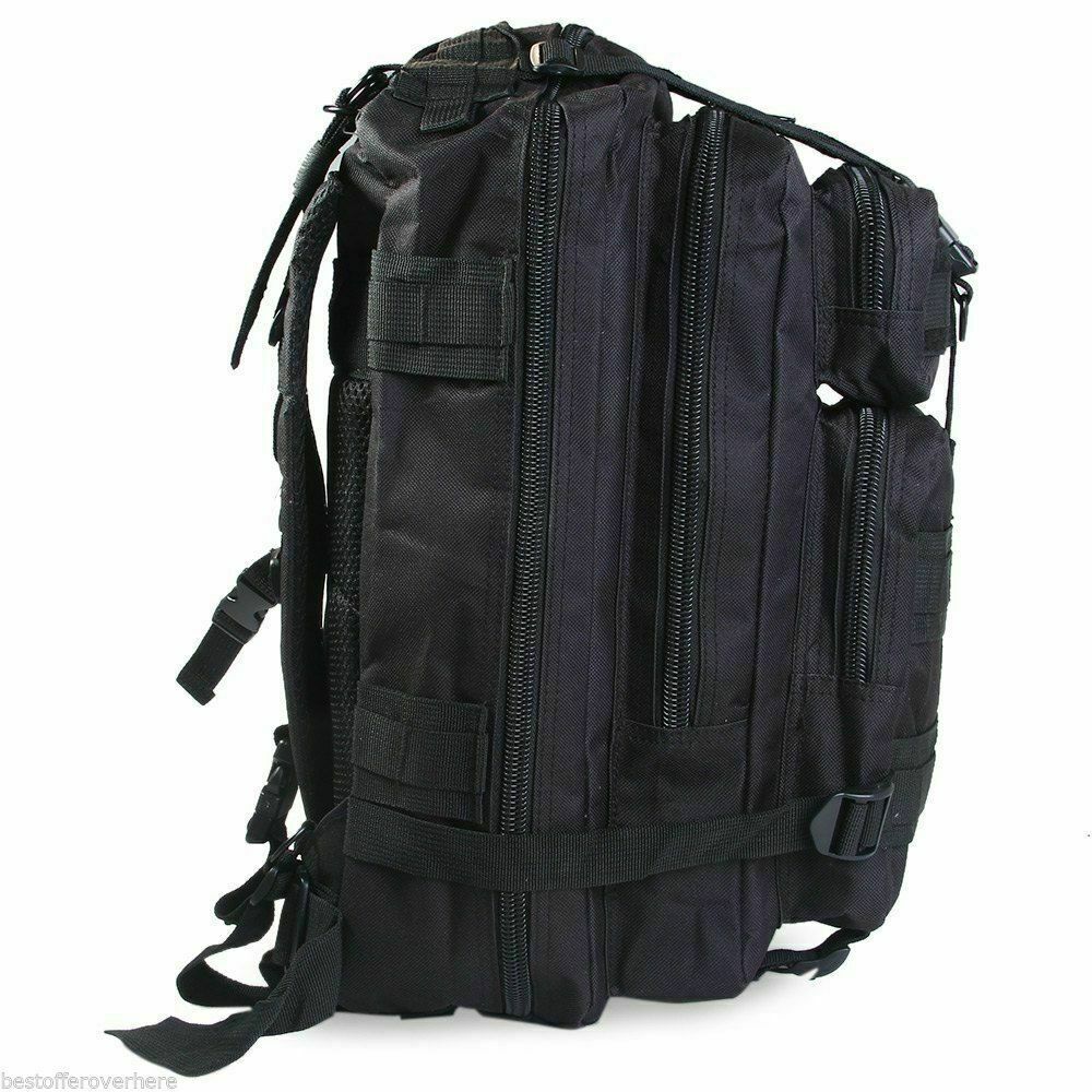 30L Outdoor Military Molle Tactical Backpack Rucksack Camping Hiking Travel Bag