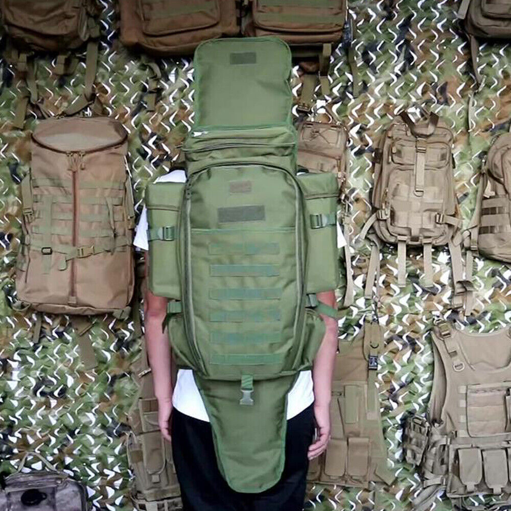 75L Large Camping Backpacks Tactical Rifle Bag Army Molle Bag Daypacks Rucksack