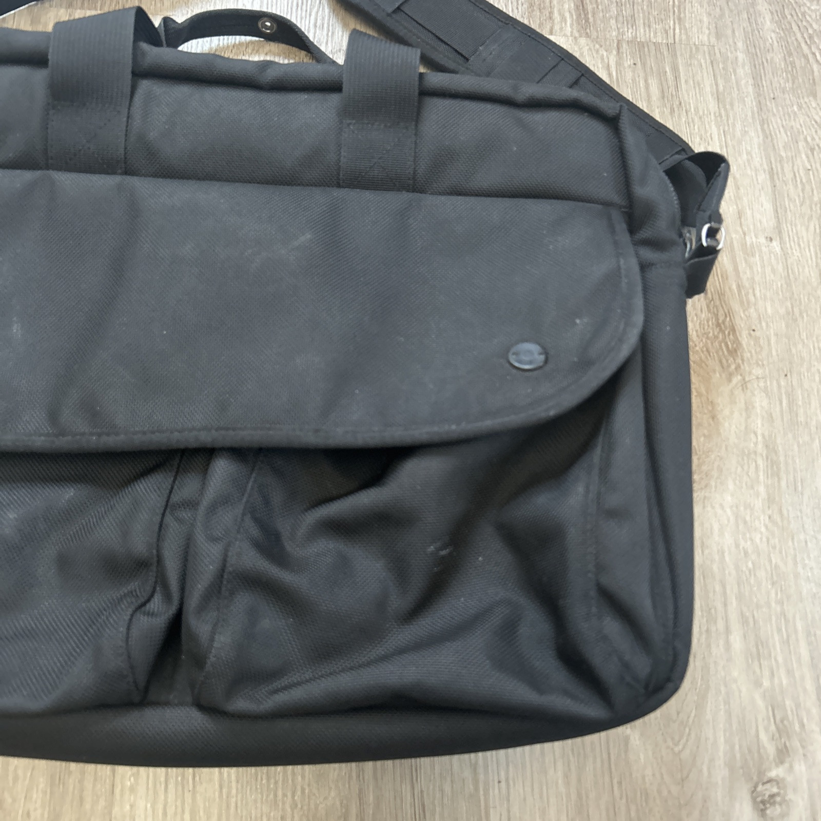 Dsptch Utility Brief Slingpack Shoulder Bag Black 3 Way DWR Laptop Backpack READ