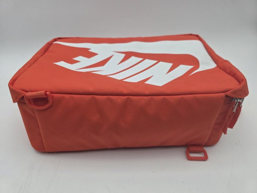 Nike AIR-SOLE Classic Style Orange Zipper Travel Shoe Sneaker Bag Case Shoebox