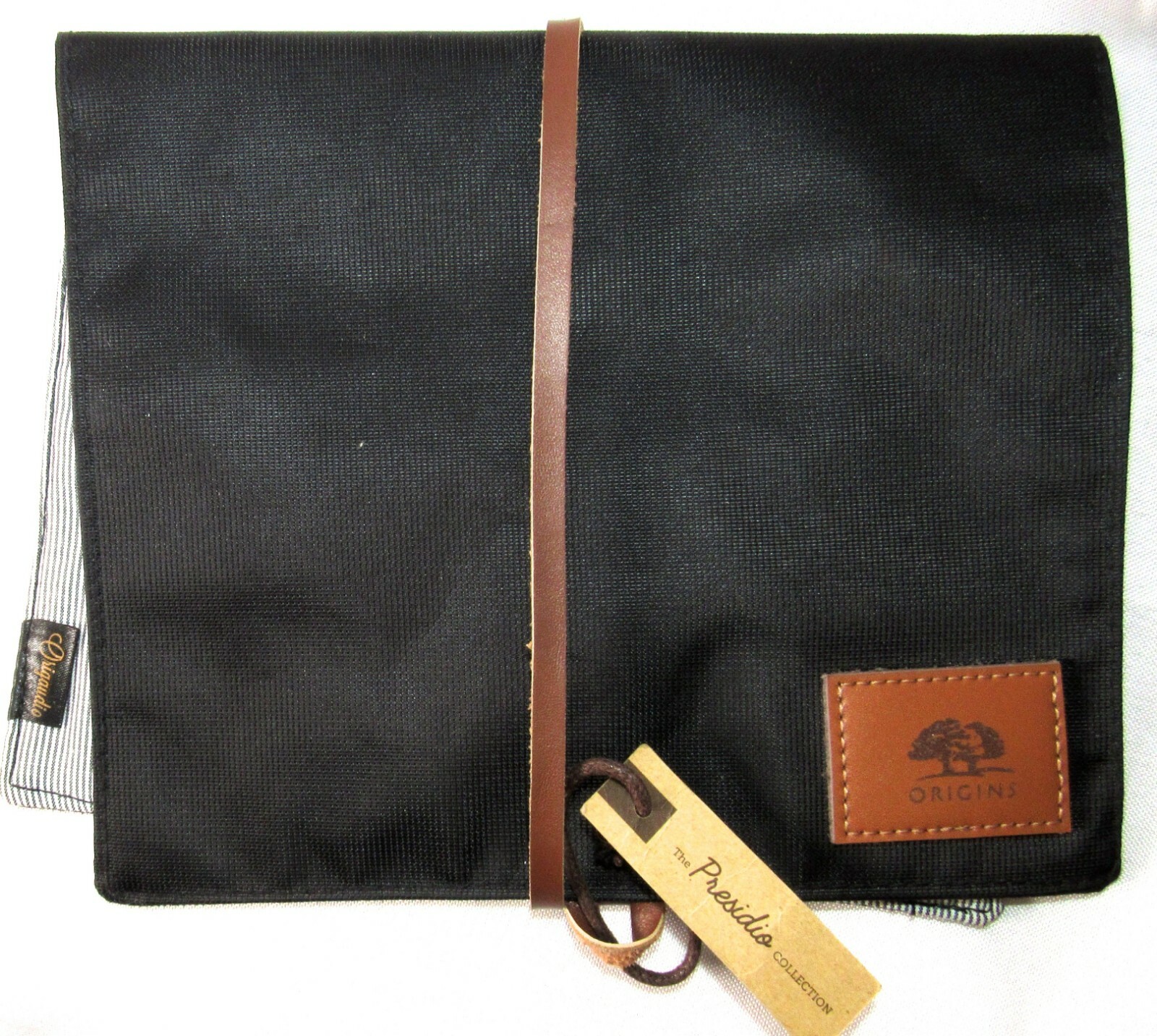 ORIGAUDIO Presidio Collection Ruckman Roll Cord Tech/Jewelry Personal Organizer