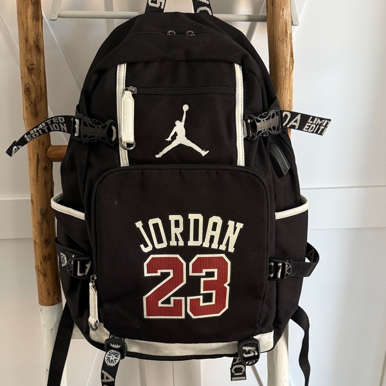 Jordan 23 Black and White Men’s Backpack