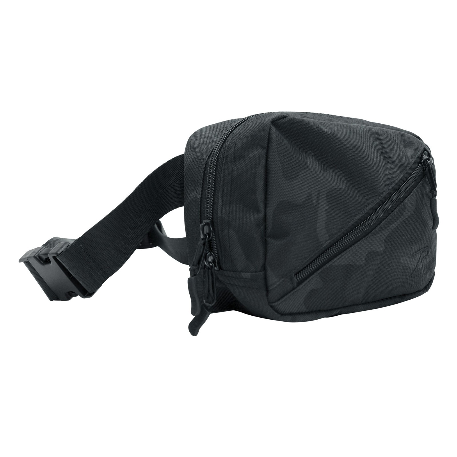 Midnight Camouflage Crossbody Day Bag 2L Adjustable Military Style EDC Pack