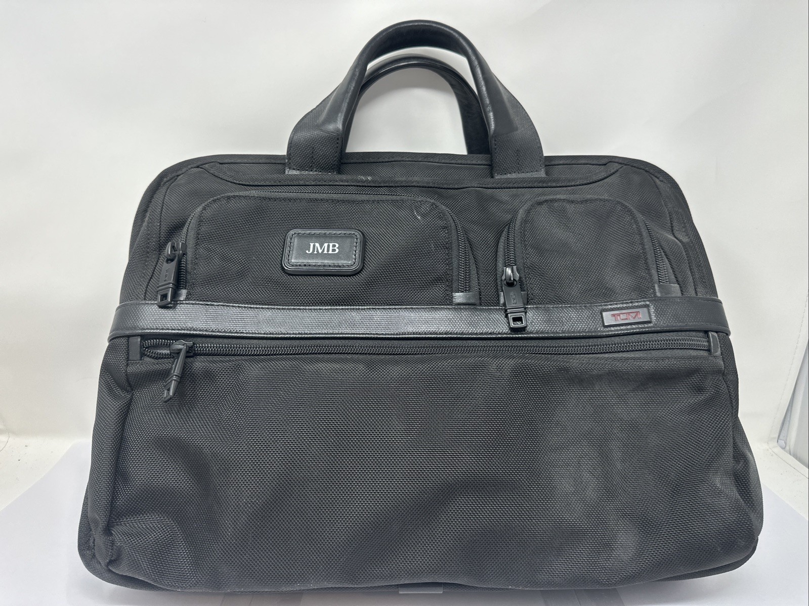 TUMI Alpha 2 T-Pass Medium Screen Briefcase Laptop Bag Nylon MODEL 26516D2