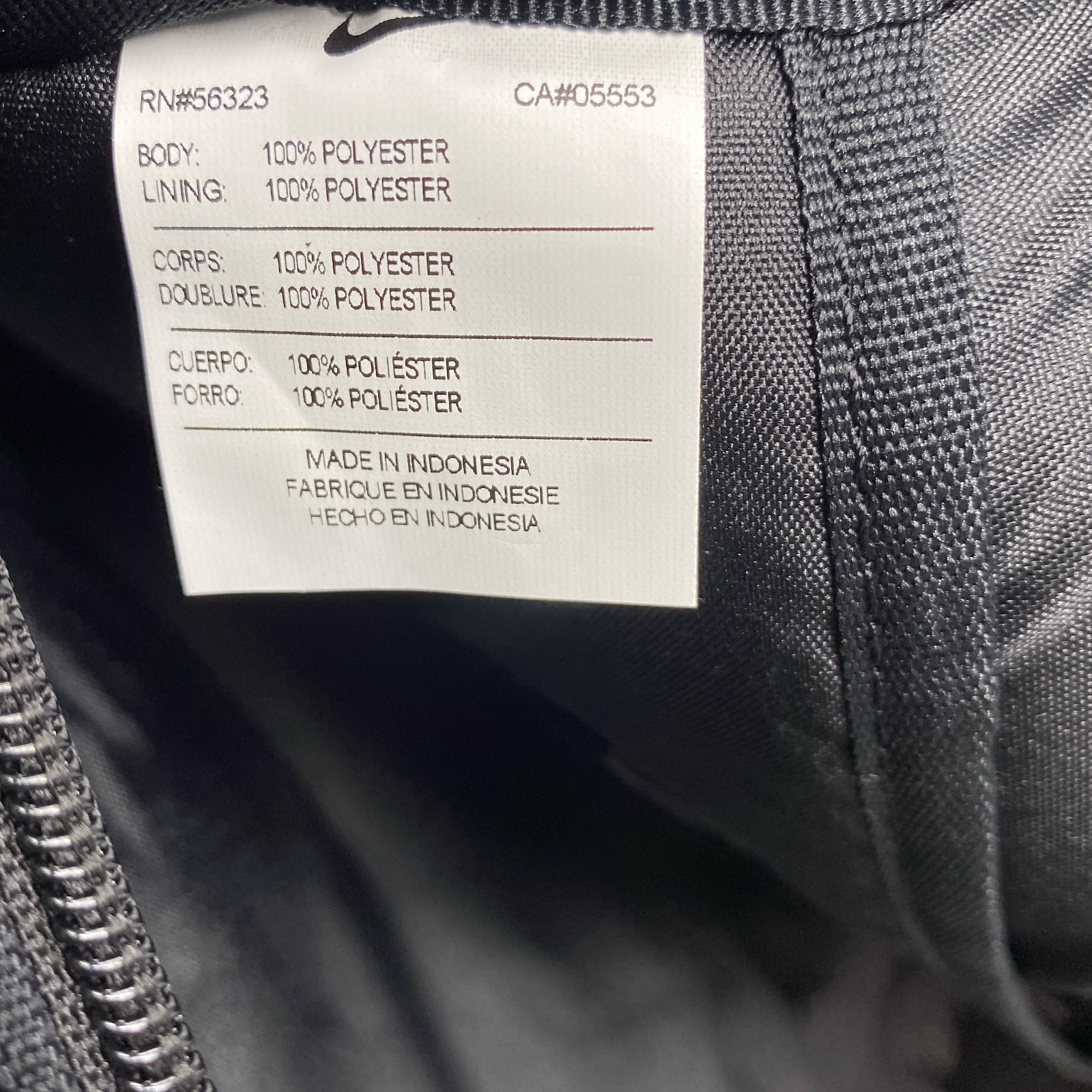 Nike Brasilia 9.5 Training Backpack Black/White Medium