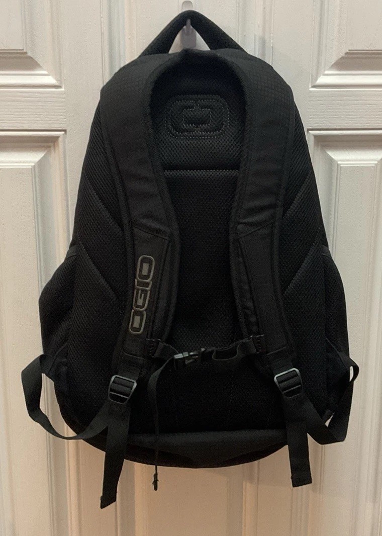 OGIO- Zippered Backpack w/ Straps- Black Bad Boy Off Road Stampede
