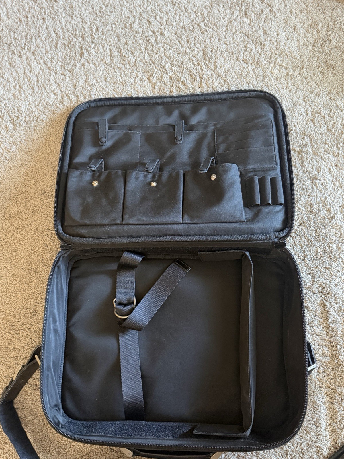 PRADA Authentic Vintage Black Laptop Briefcase