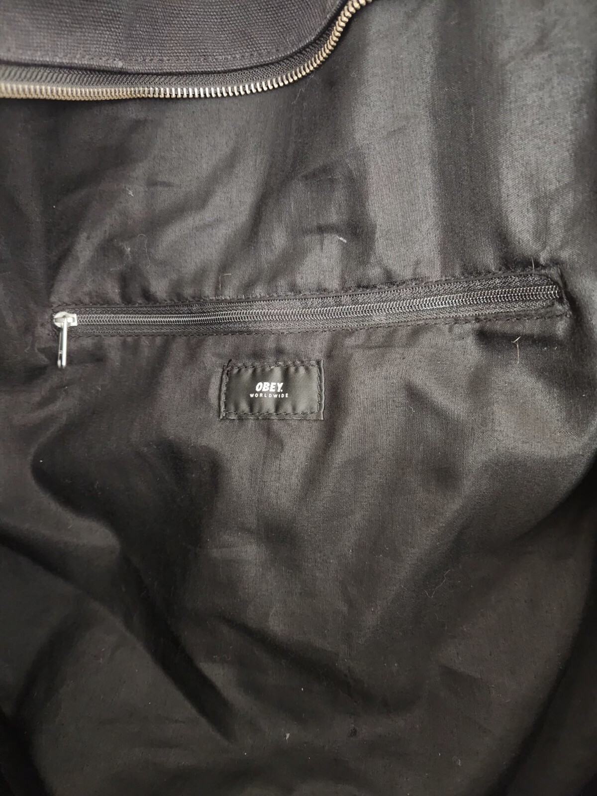 Obey Worldwide Canvas Duffle Bag