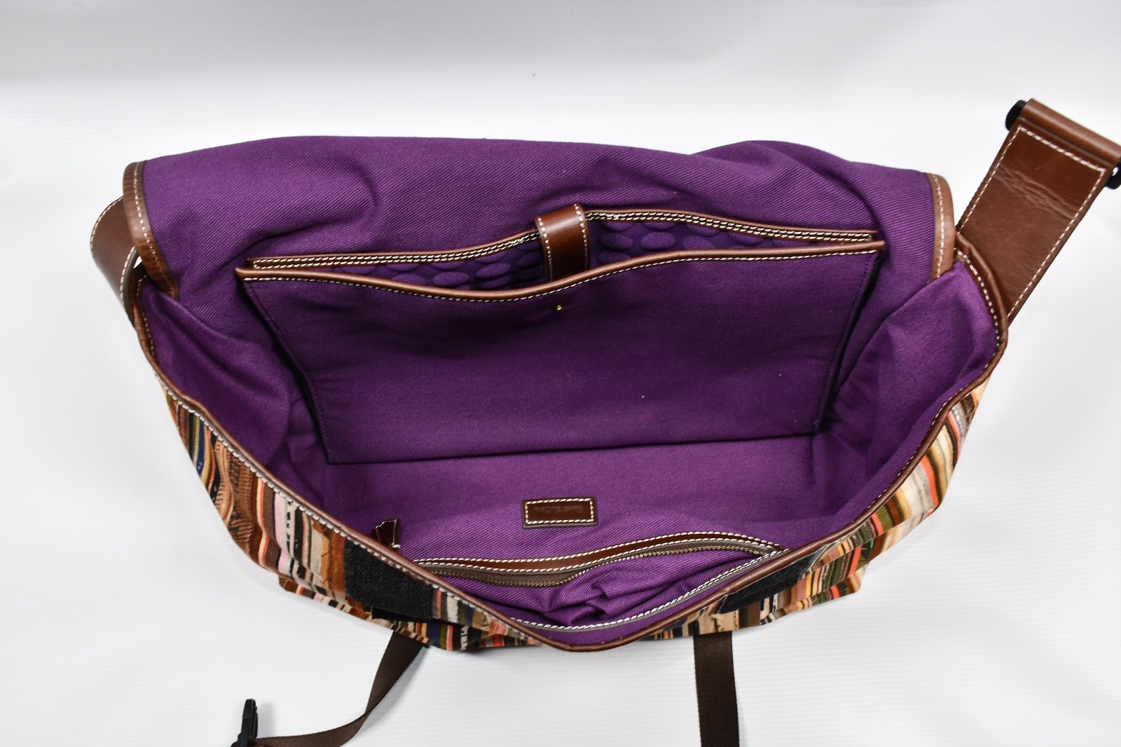 Paul Smith Bag Striped Messenger Bag Multicoloured