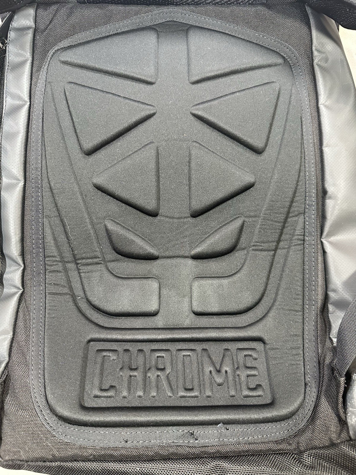 Chrome Industries Black Rolltop Backpack