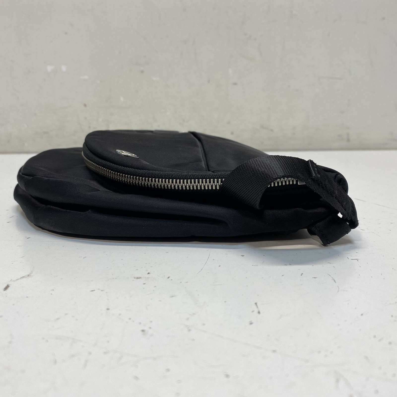 Lululemon Black All Night Festival Crossbody Bag Silver Hardware